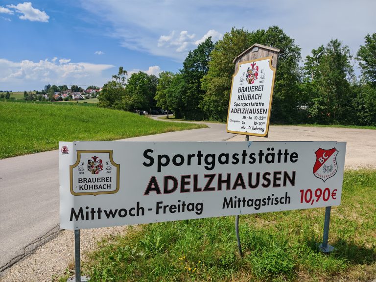 Sportgaststätte lädt zum Verweilen ein
