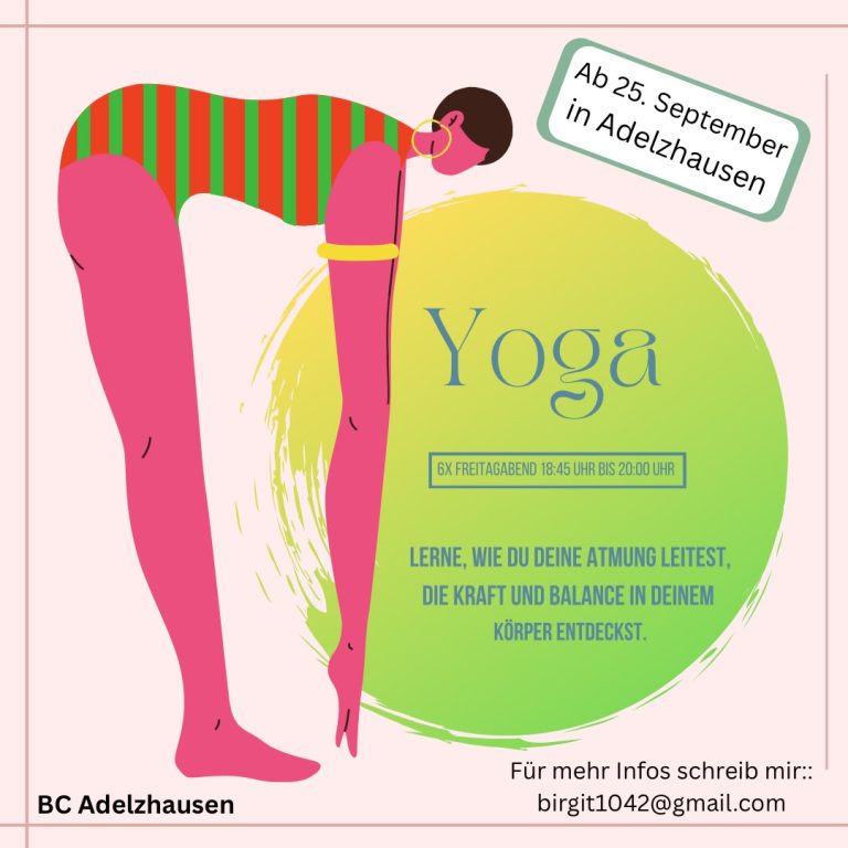 Neuer Yoga-Kurs ab 25. September