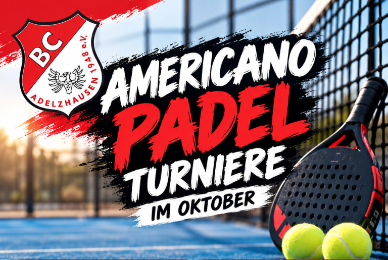 Americano Padel Turniere im Oktober